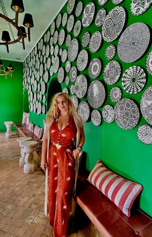 Serenity Sahara traveller: zellige walls, Marrakech