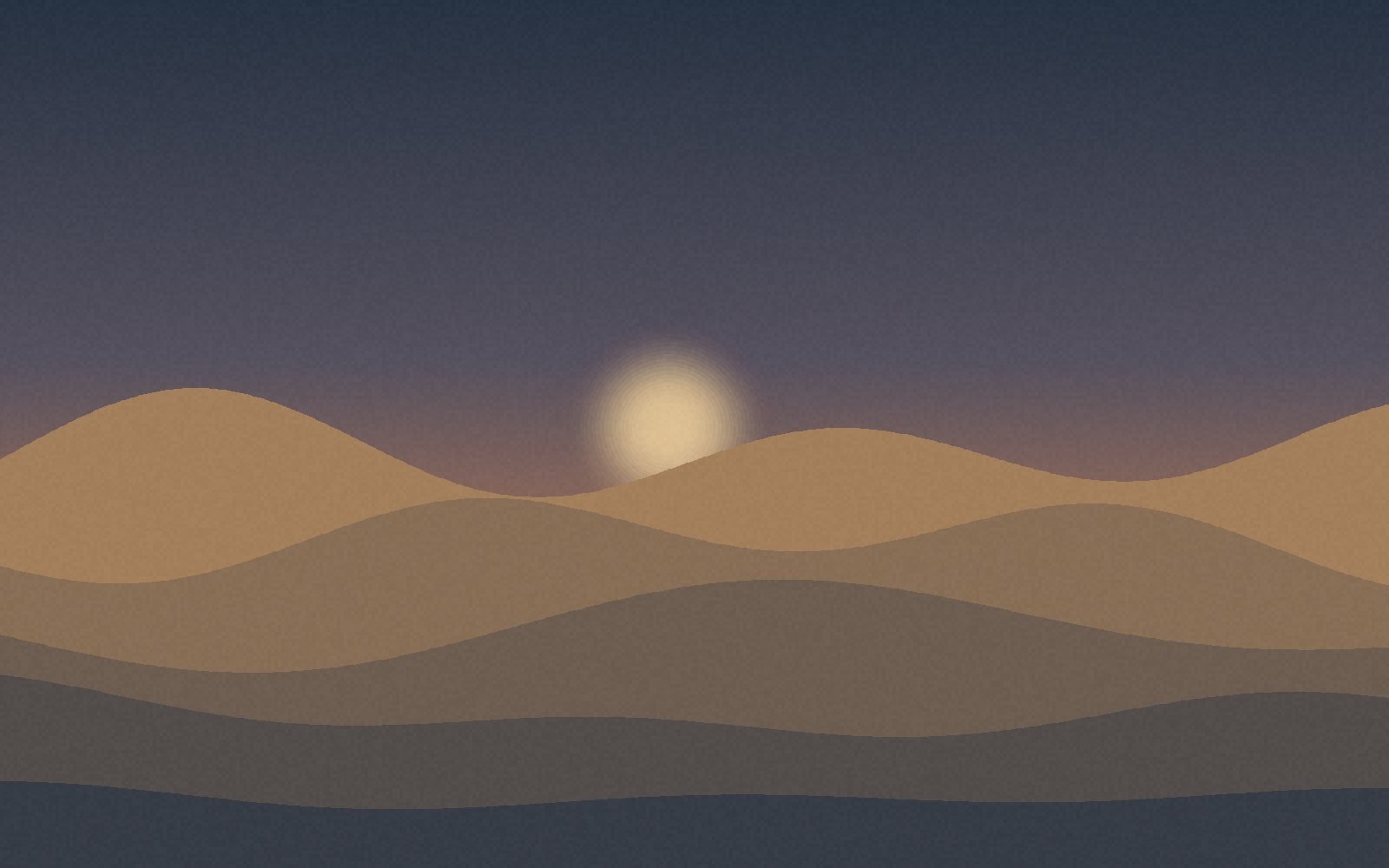 Dawn over the dunes, illustrating seasonal light